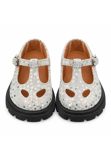 Ballerina con suola carrarmato ELI 1957 | 29003PIEL POWDER PERLA